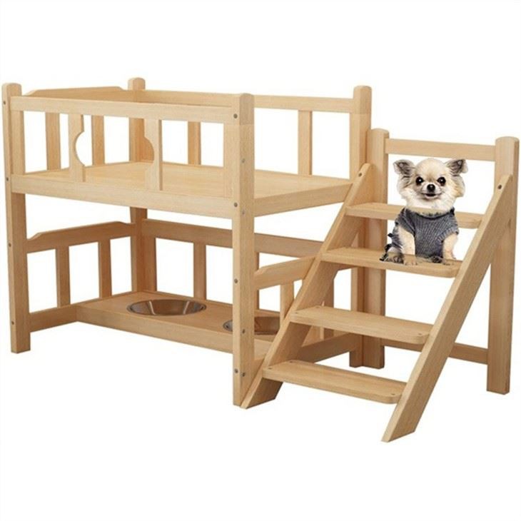 outdoor wooden pet beds (3)