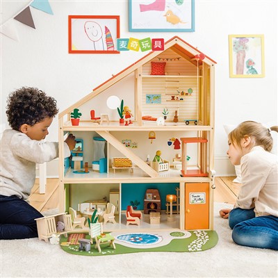 Деревянная 3 -слойная кухня с лифтом