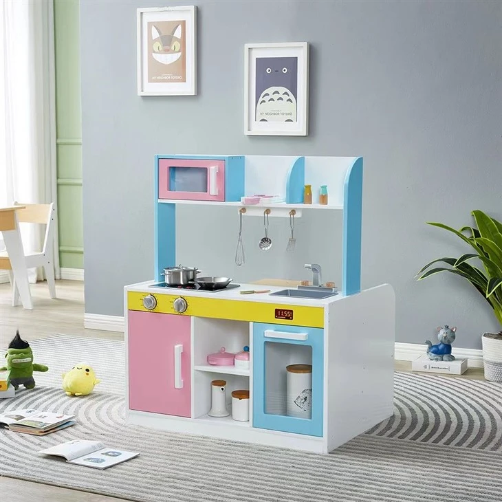 Kitchen Playing Sets With 8 Pcs Accessories